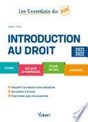 Introduction au droit 2021/2022