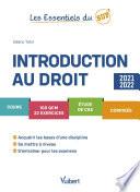 Introduction au droit 2021/2022