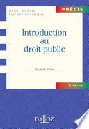 Introduction au droit public