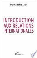Introduction aux relations internationales
