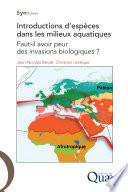Introduction d'espèces dans les milieux aquatiques