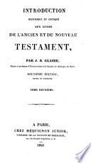 Introduction historique et critique aux livres de l'A. et du N.Testament