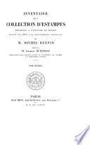 Inventaire de la collection d'estampes relatives à l'histoire de France