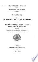 Inventaire de la collection de dessins sur les départements de la France