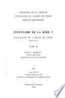 Inventaire de la série T
