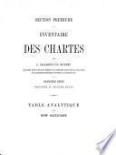 Inventaire des archives de la ville de Bruges