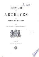 Inventaire des chartes: 1871-1876