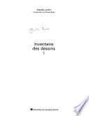 Inventaire des dessins