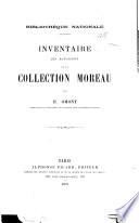 Inventaire des manuscrits de la collection Moreau