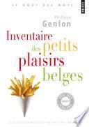 Inventaire des petits plaisirs belges