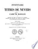 Inventaire des titres