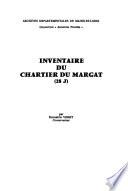 Inventaire du chartier du Margat (28J)