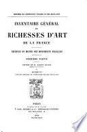 Inventaire général da̕rt de la France