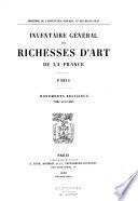 Inventaire général des richesses d'art de la France