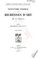Inventaire général des richesses d'art de la France ...