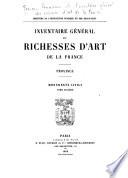 Inventaire général des richesses d'art de la France: Province. Monuments civils (8 v.)