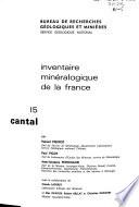 Inventaire minéralogique de la France