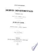 Inventaire-sommaire des archives départementales antérieures à 1790: Archives civiles, série E (Supplément)