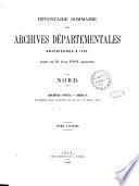 Inventaire-sommaire des archives départementales antérieures à 1790