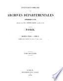 Inventaire-sommaire des archives départementales antérieures à 1790