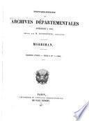 Inventaire-sommaire des Archives départementales antérieures à 1790, Morbihan