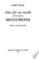 Irène fait son marché