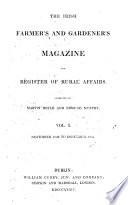 Irish Farmer's and Gardener's Magazine and Register of Rural Affairs
