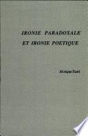 Ironie paradoxale et ironie poétique
