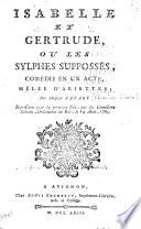 Isabelle et Gertrude ou les sylphes suppossés