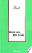 Islam de France Islams d'Europe