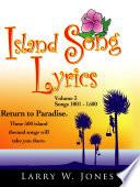 Island Song Lyrics Volume 3