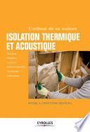 Isolation thermique et acoustique