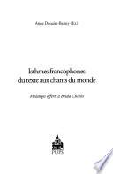 Isthmes francophones