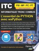 ITC - MPSI - Essentiel De Python Avec wxPython