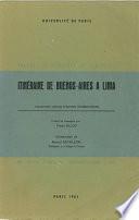 Itinéraire de Buenos-Aires à Lima