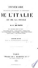 Itinéraire ... de l'Italie et de la Sicile
