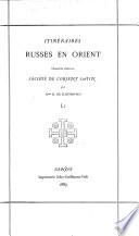 Itinéraires russes en Orient