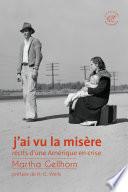 J'ai vu la misère, récits d'une Amérique en crise