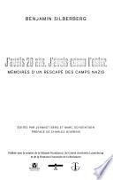 J'avais 20 ans, j'avais connu l'enfer