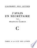 J'avais un secrétaire