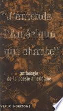 J'entends l'Amérique qui chante