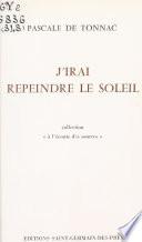 J'irai repeindre le soleil