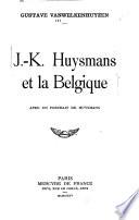J. K. Huysman et la Belgique