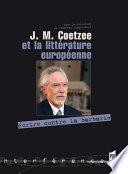 J. M. Coetzee et la littérature européenne