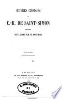 j uvres choisies de C.-H. de Saint-Simon