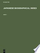 Japanese Biographical Index