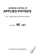 Japanese Journal of Applied Physics