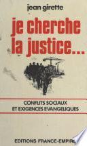 Je cherche la justice