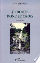Je doute donc je crois