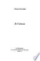Je l'aimais